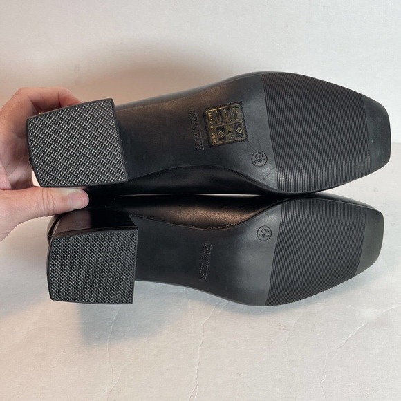 Dream Pairs 5.5 Women Low Block Heel Square Toe Comfort Dress Slip On Pump Shoes - Picture 13 of 13